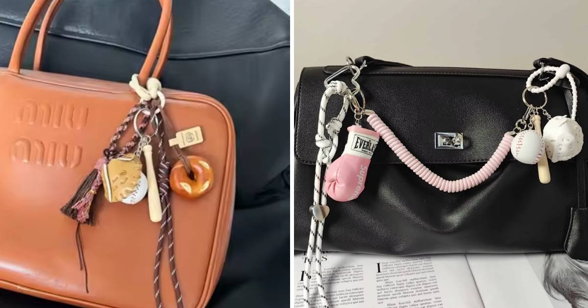 Fun and playful bag charms and keychains to add personality to your purse or backpack.