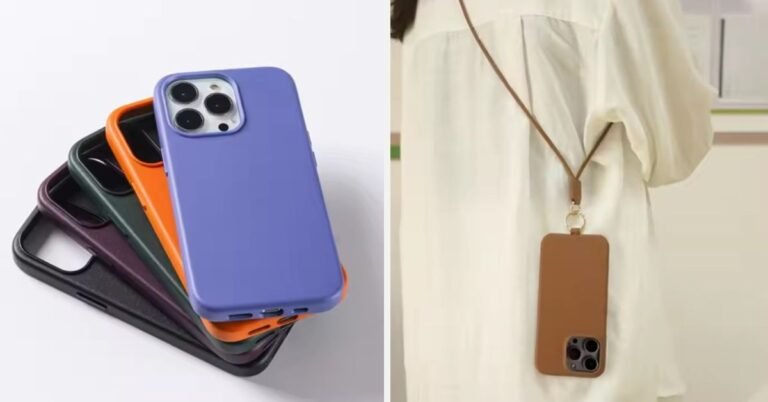 Phone Cases with and without lanyard